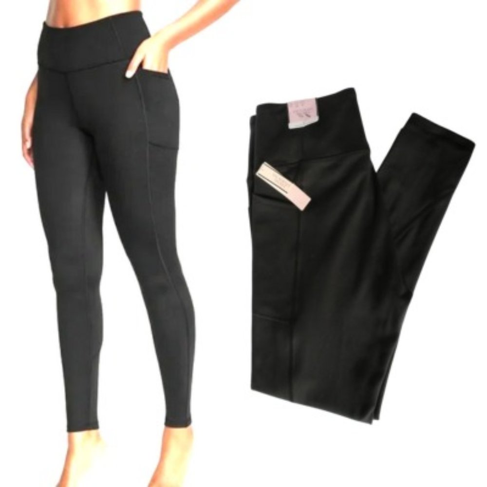 NWT VICTORIA'S SECRET INCREDIBLE ESSENTIAL HIGH RISE LEGGINGS POCKETS 8